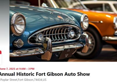 31 st Annual Historic Fort Gibson Auto Show