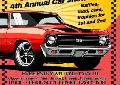 Wounded Warrior 4th annual car show