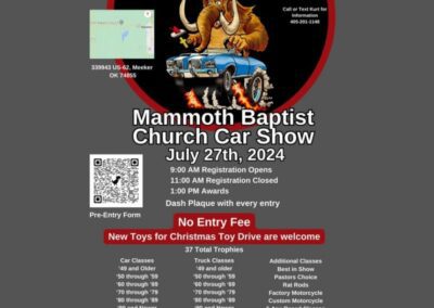 Mammoth Baptist Church Car Show