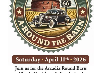 Classic Cars A-Round the Barn car show