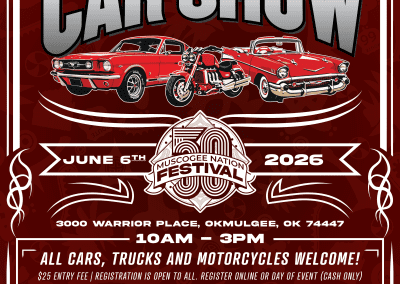 Muscogee Nation Fleet Management Festival Car Show