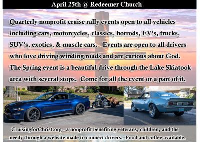 Cruising for Christ Car and Motorcycle Cruise Rally