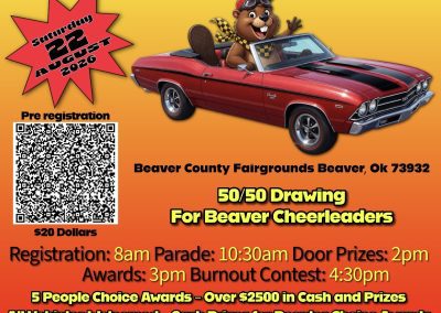 Beaver cowchip car show